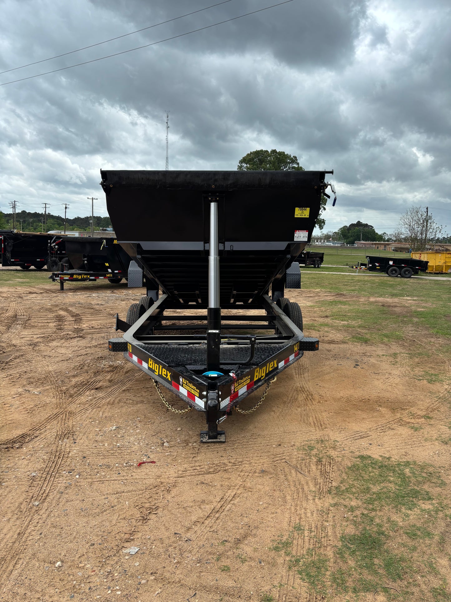 7 X 16' BP Dump Trailer Big Tex #14TD-16C2A-BK