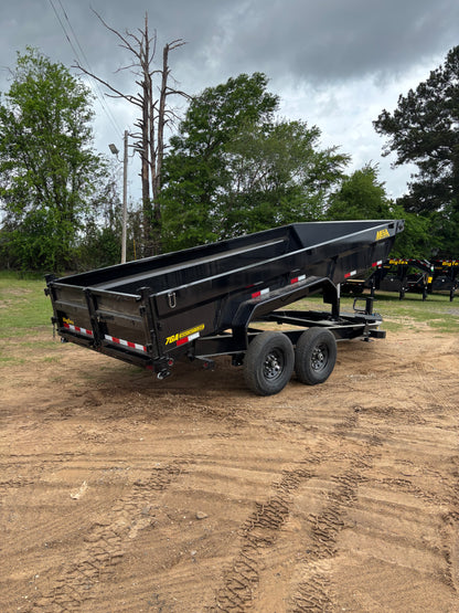7 X 16' BP Dump Trailer Big Tex #14TD-16C2A-BK