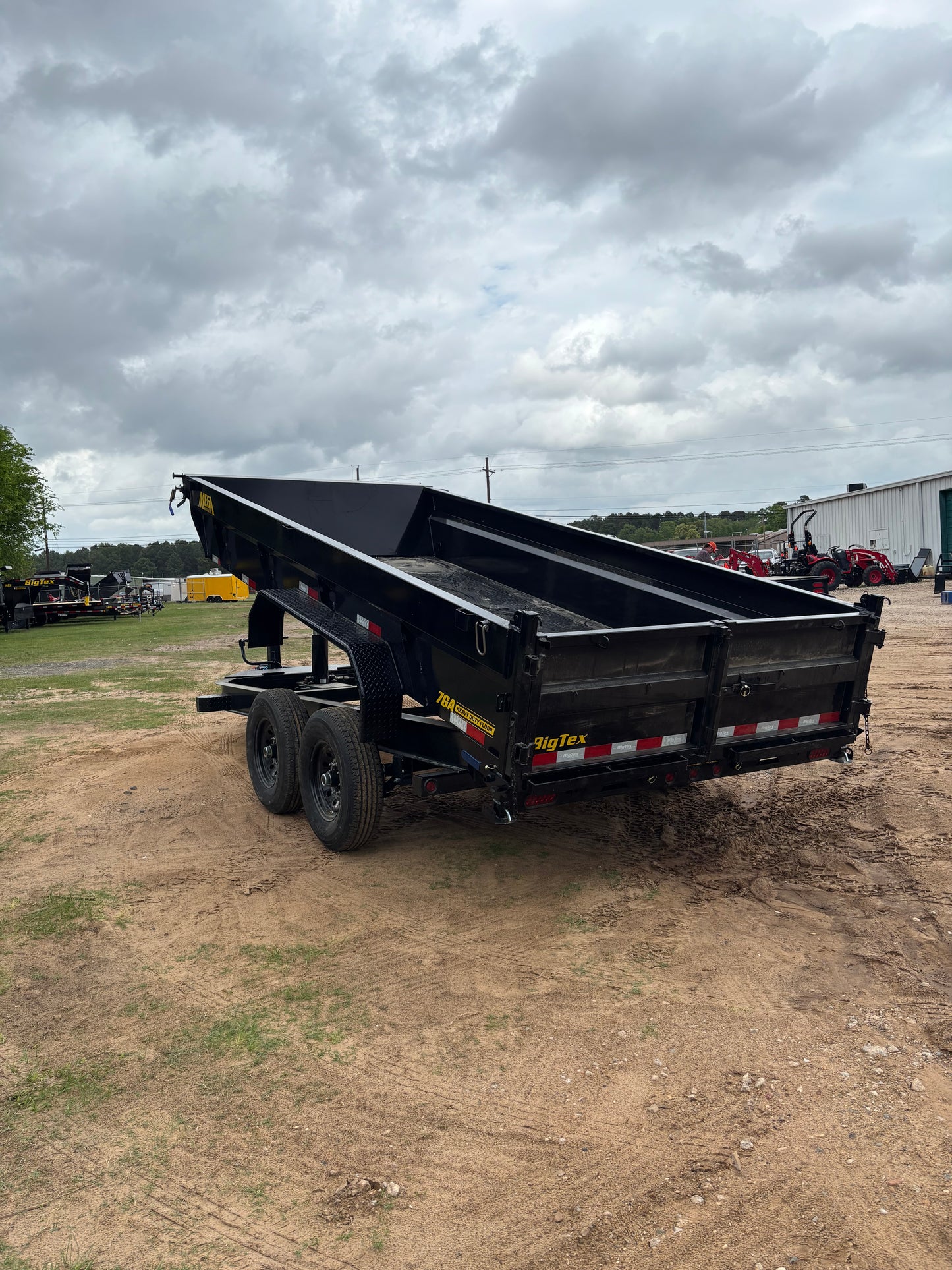 7 X 16' BP Dump Trailer Big Tex #14TD-16C2A-BK