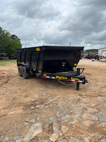 7 X 14' BP Dump Trailer Big Tex #14TD-16C4A-BK