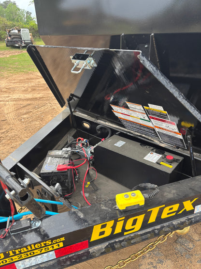 7 X 14' BP Dump Trailer Big Tex #14TD-16C4A-BK
