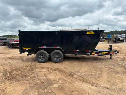 7 X 14' BP Dump Trailer Big Tex #14TD-16C4A-BK