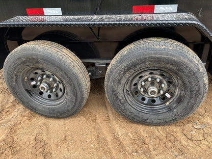 7 X 14' BP Dump Trailer Big Tex #14TD-16C4A-BK
