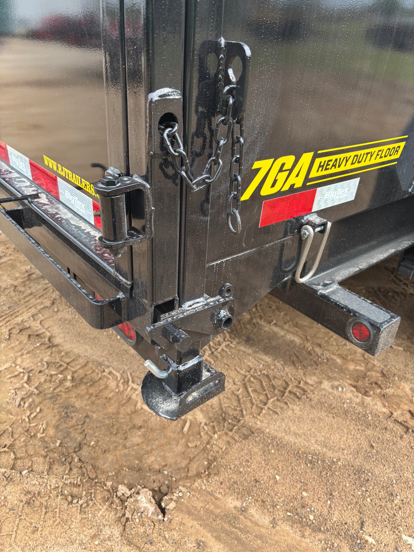 7 X 14' BP Dump Trailer Big Tex #14TD-16C4A-BK