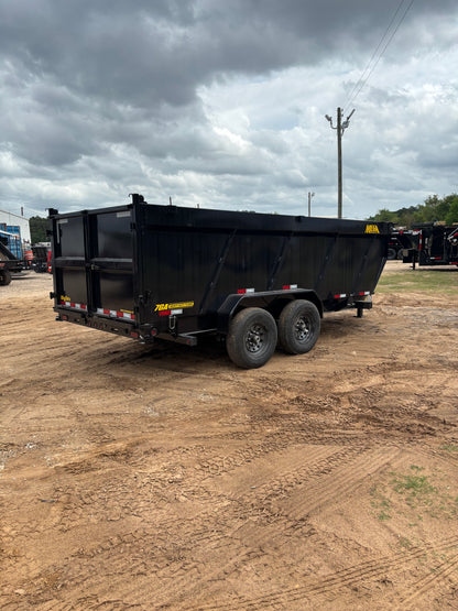7 X 14' BP Dump Trailer Big Tex #14TD-16C4A-BK