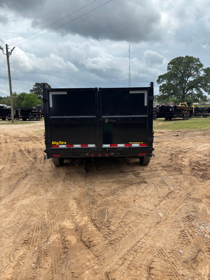 7 X 14' BP Dump Trailer Big Tex #14TD-16C4A-BK