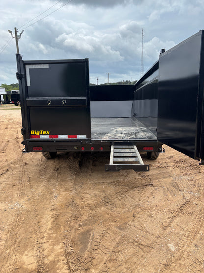 7 X 14' BP Dump Trailer Big Tex #14TD-16C4A-BK