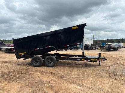 7 X 14' BP Dump Trailer Big Tex #14TD-16C4A-BK