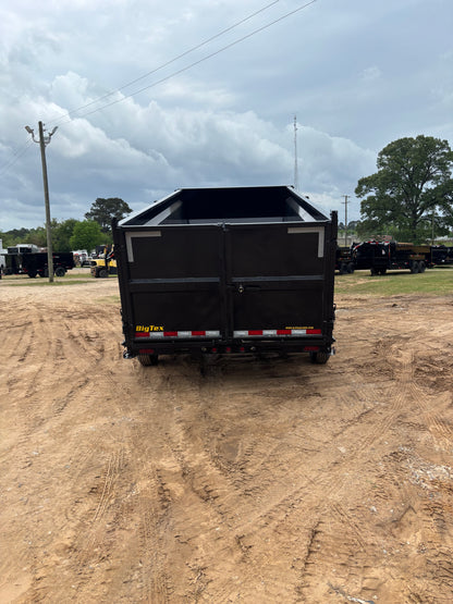 7 X 14' BP Dump Trailer Big Tex #14TD-16C4A-BK
