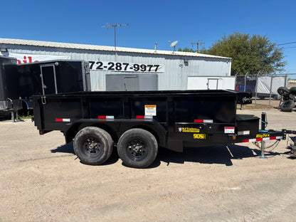 6 x 12' BP Dump Trailer Big Tex #90SR-12BK6SIR