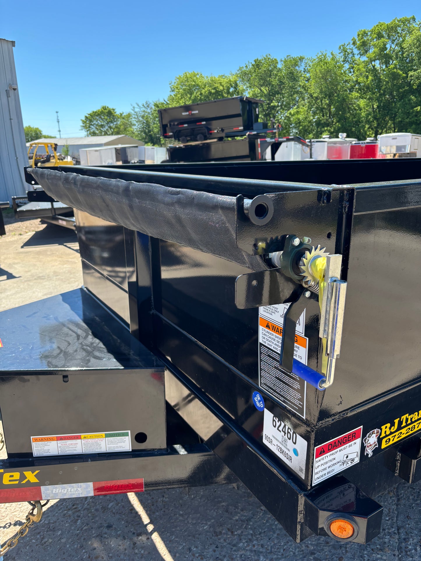 6 x 12' BP Dump Trailer Big Tex #90SR-12BK6SIR