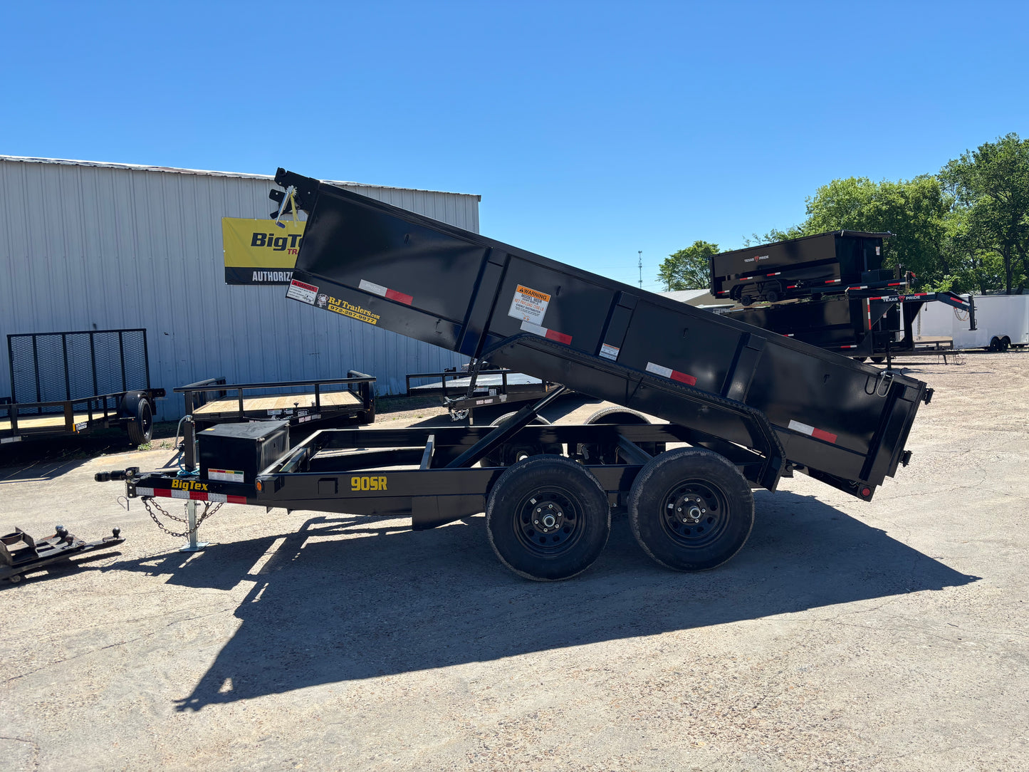 6 x 12' BP Dump Trailer Big Tex #90SR-12BK6SIR
