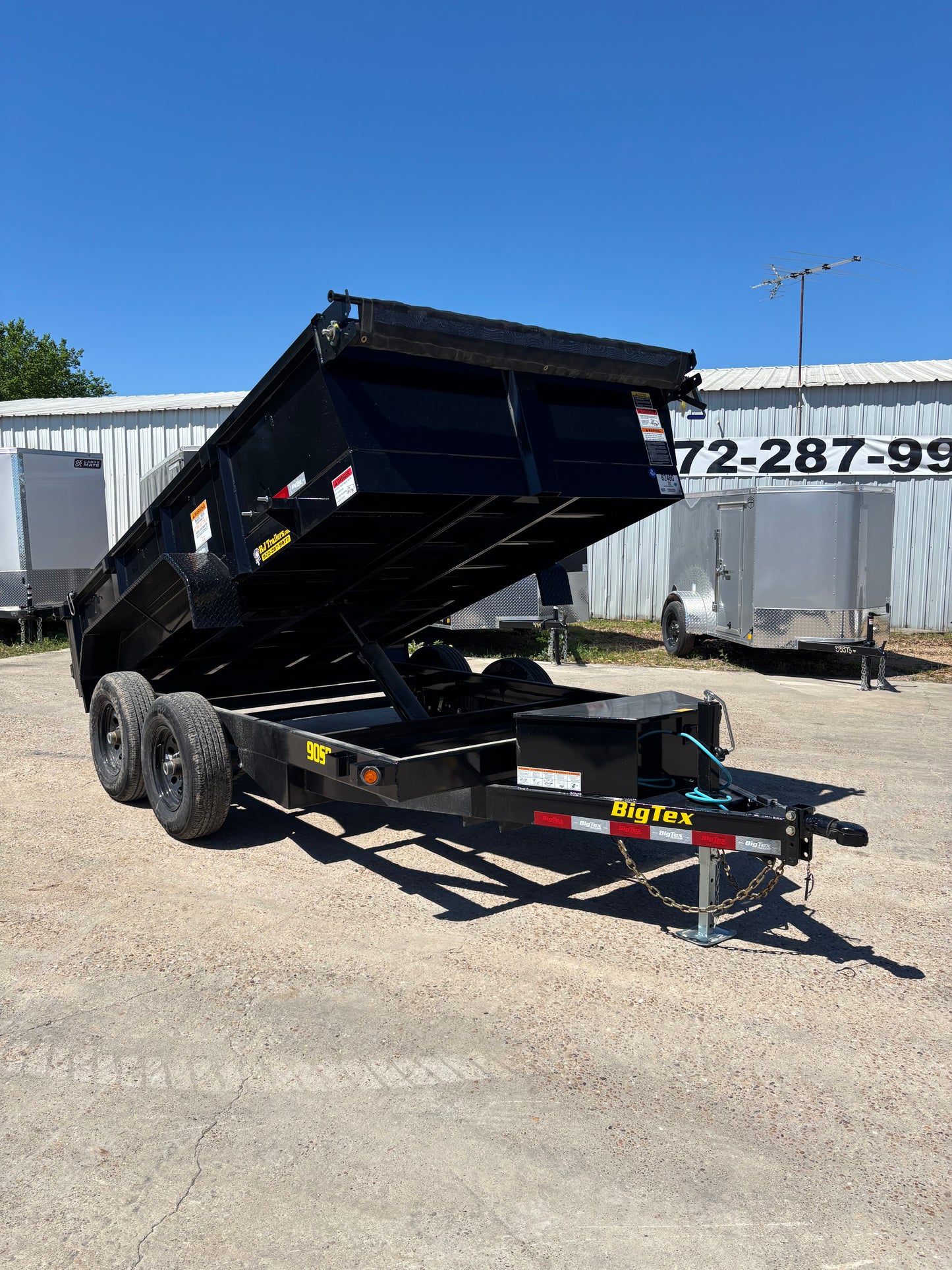 6 x 12' BP Dump Trailer Big Tex #90SR-12BK6SIR