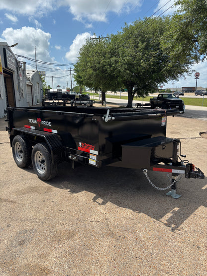 6 x 10' Dump Trailer Texas Pride #DT-610-7K