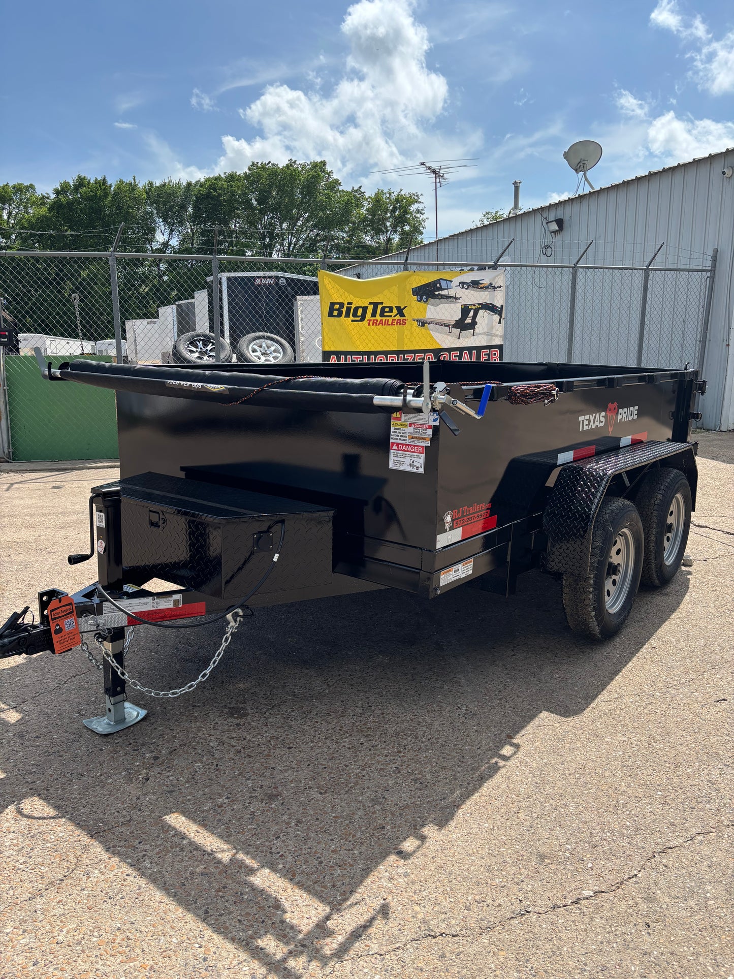 6 x 10' Dump Trailer Texas Pride #DT-610-7K