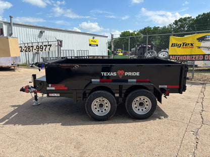 6 x 10' Dump Trailer Texas Pride #DT-610-7K