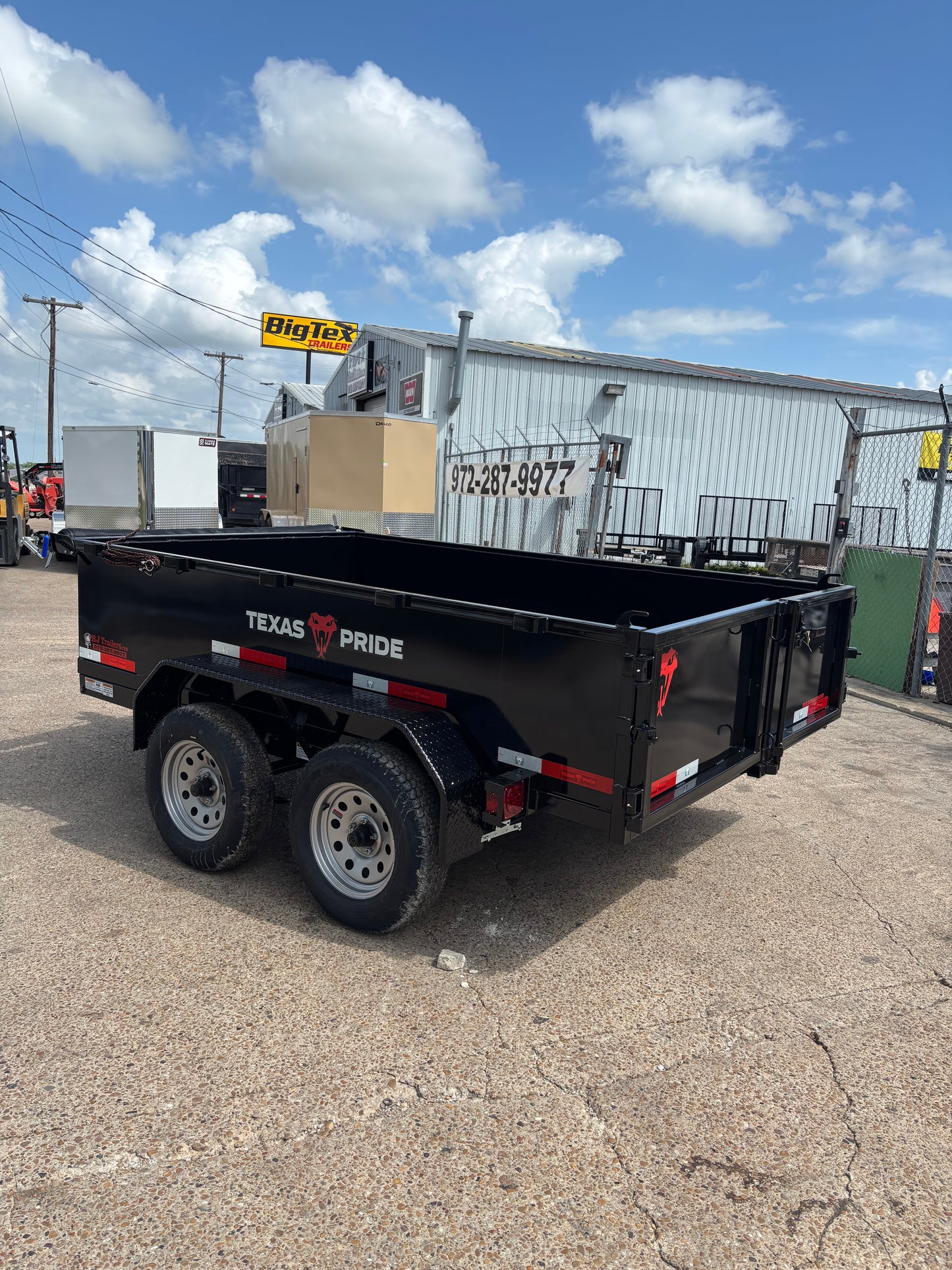 6 x 10' Dump Trailer Texas Pride #DT-610-7K