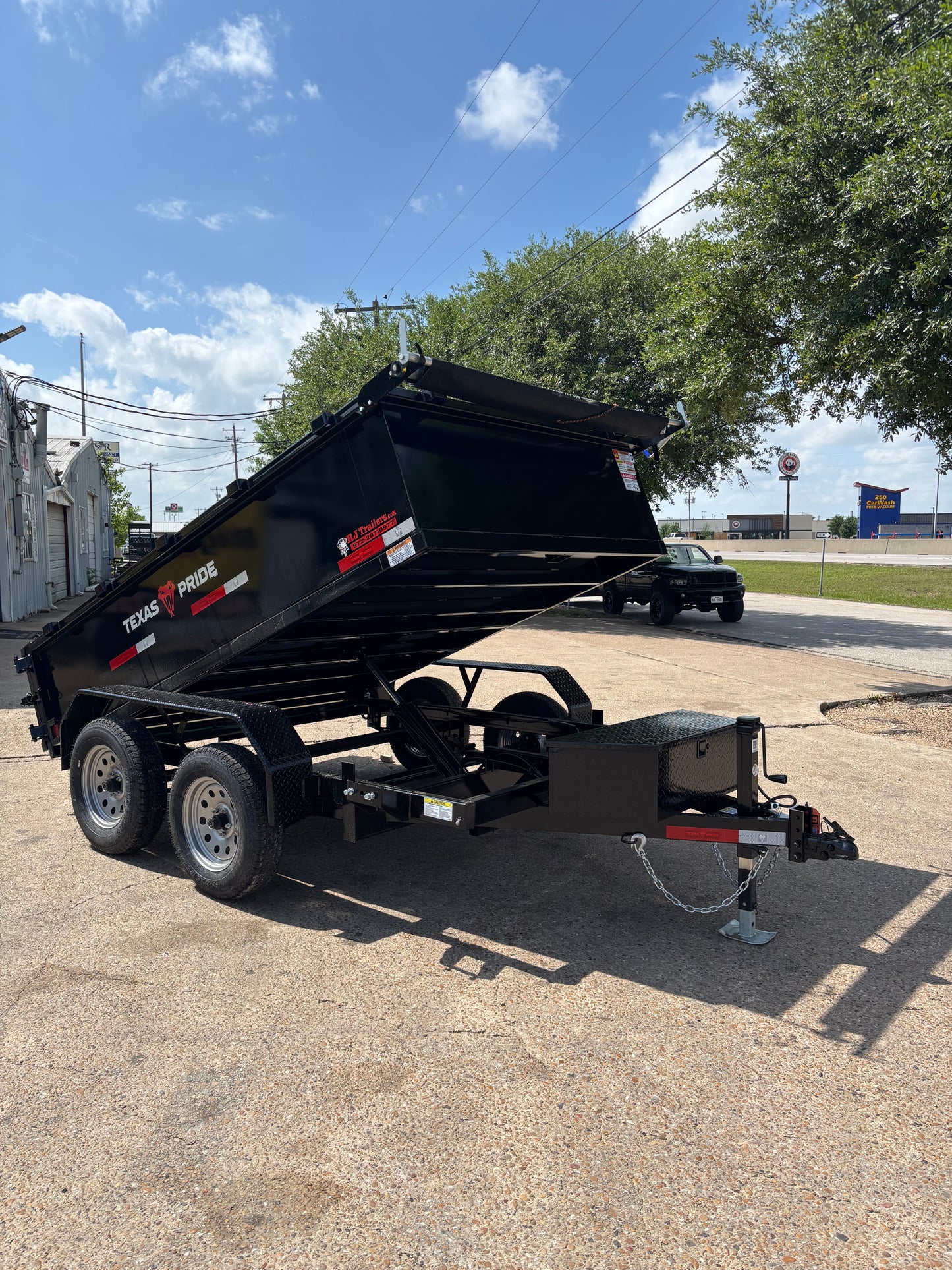 6 x 10' Dump Trailer Texas Pride #DT-610-7K