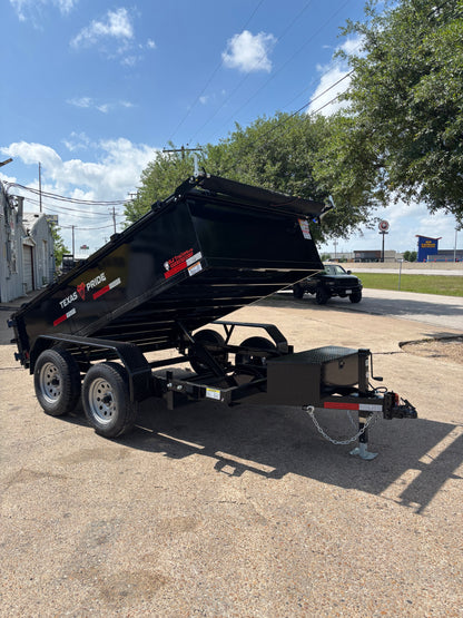 6 x 10' Dump Trailer Texas Pride #DT-610-7K