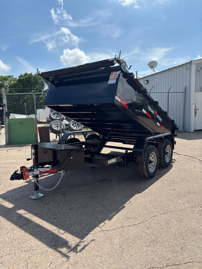 6 x 10' Dump Trailer Texas Pride #DT-610-7K