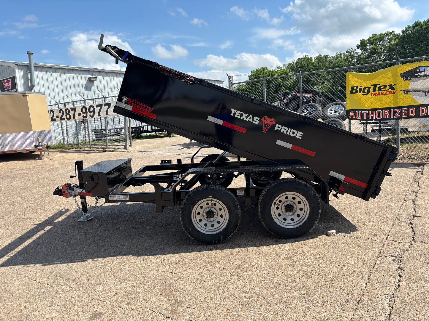 6 x 10' Dump Trailer Texas Pride #DT-610-7K