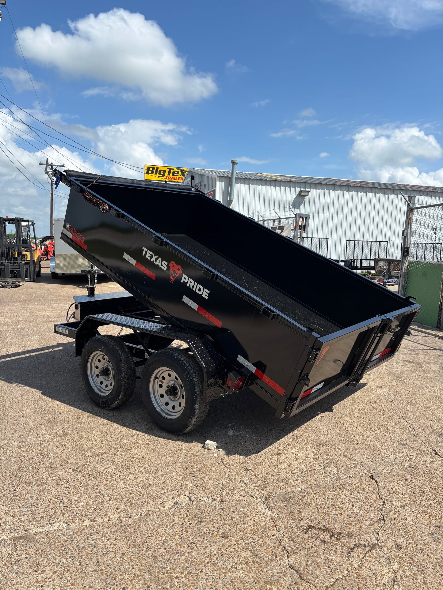 6 x 10' Dump Trailer Texas Pride #DT-610-7K