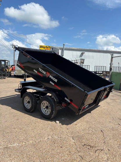 6 x 10' Dump Trailer Texas Pride #DT-610-7K