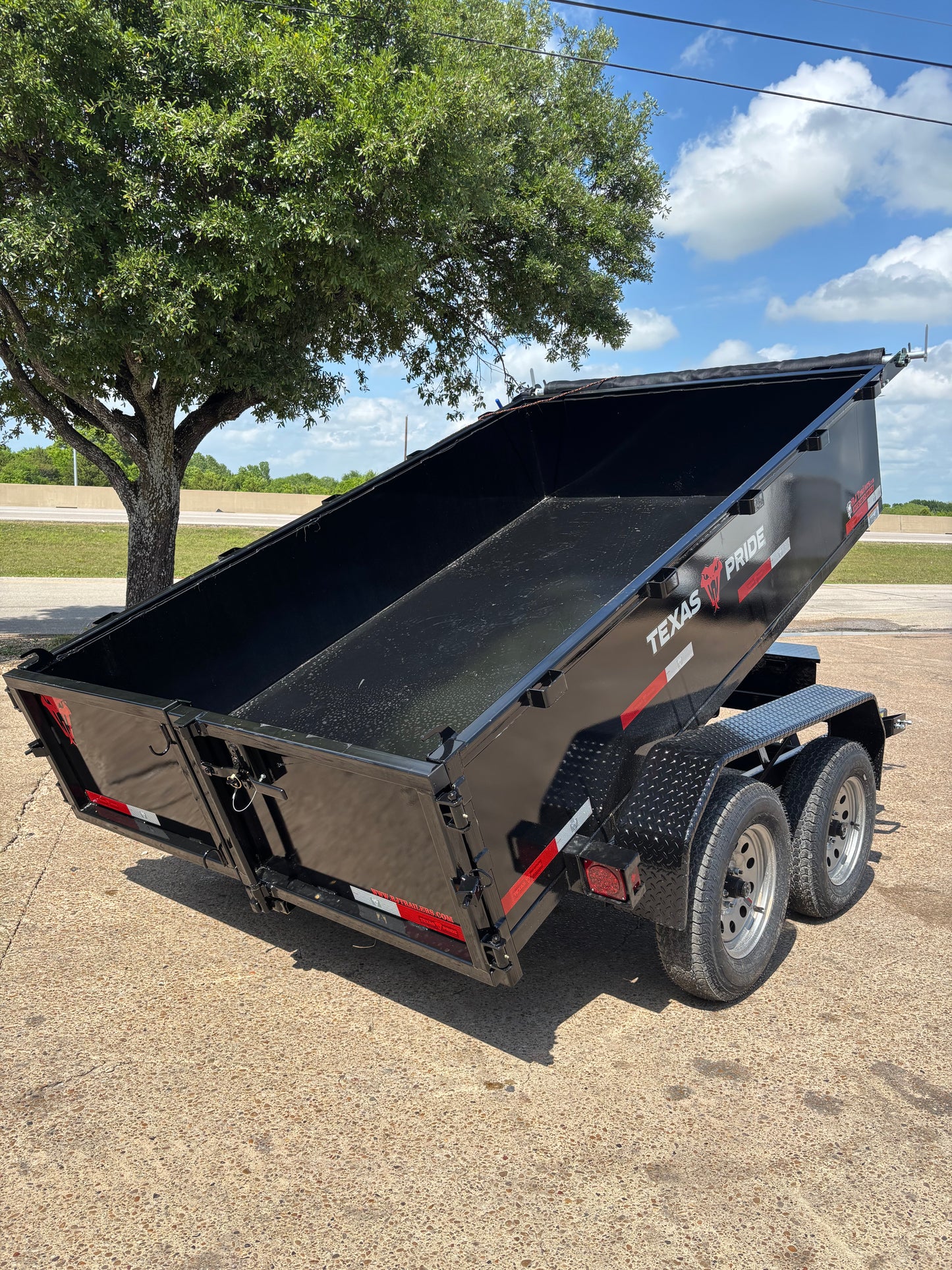 6 x 10' Dump Trailer Texas Pride #DT-610-7K