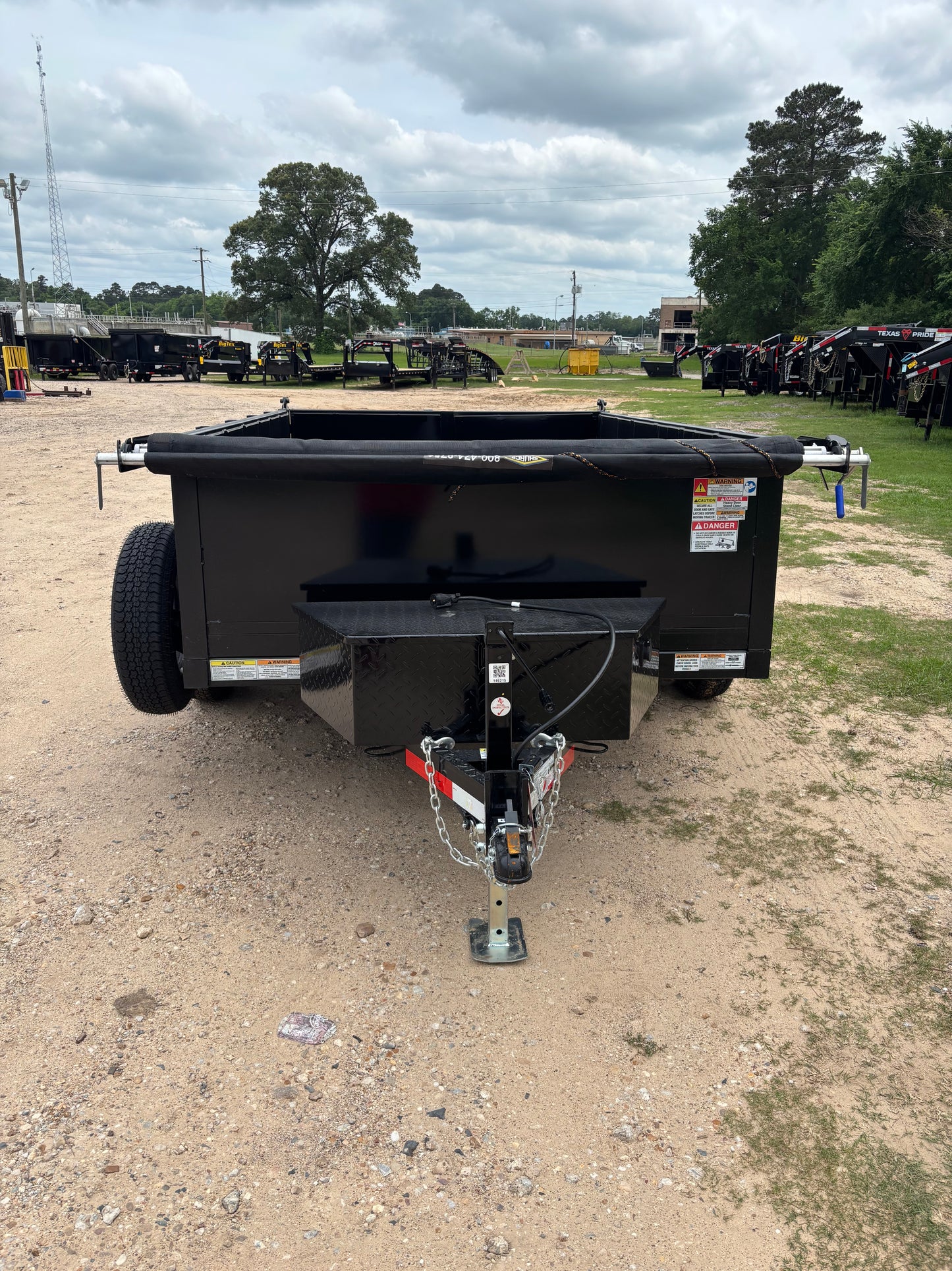 6 x 10' Dump Trailer Texas Pride #DT-610-7K