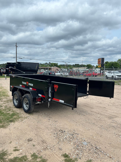 6 x 10' Dump Trailer Texas Pride #DT-610-7K