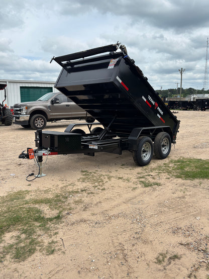 6 x 10' Dump Trailer Texas Pride #DT-610-7K