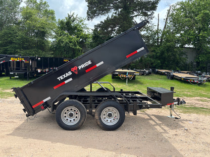 6 x 10' Dump Trailer Texas Pride #DT-610-7K