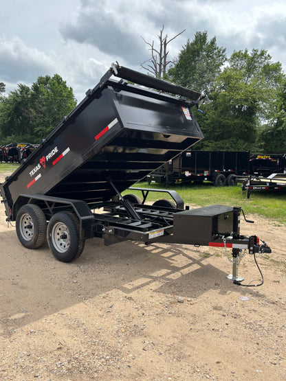 6 x 10' Dump Trailer Texas Pride #DT-610-7K