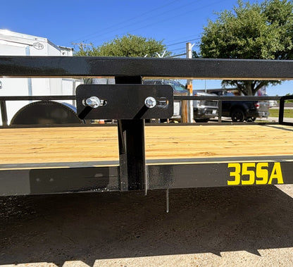 77" x 14' SA Utility Trailer Big Tex #35SA-14R1A-4PBK