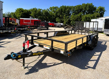 83" x 16' TA Utility Trailer Big Tex #70PI-16R1A-4PBK