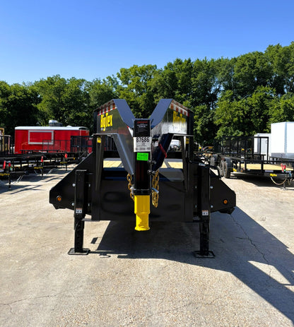 102" x 33' (28 + 5) GN Trailer Big Tex #22GN-33D5A-MRBK