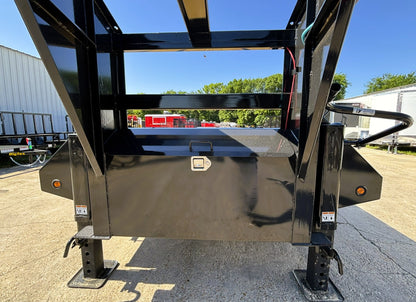 102" x 33' (28 + 5) GN Trailer Big Tex #22GN-33D5A-MRBK