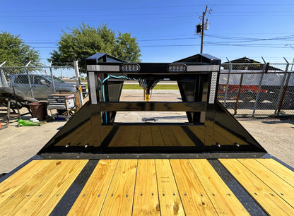 102" x 33' (28 + 5) GN Trailer Big Tex #22GN-33D5A-MRBK