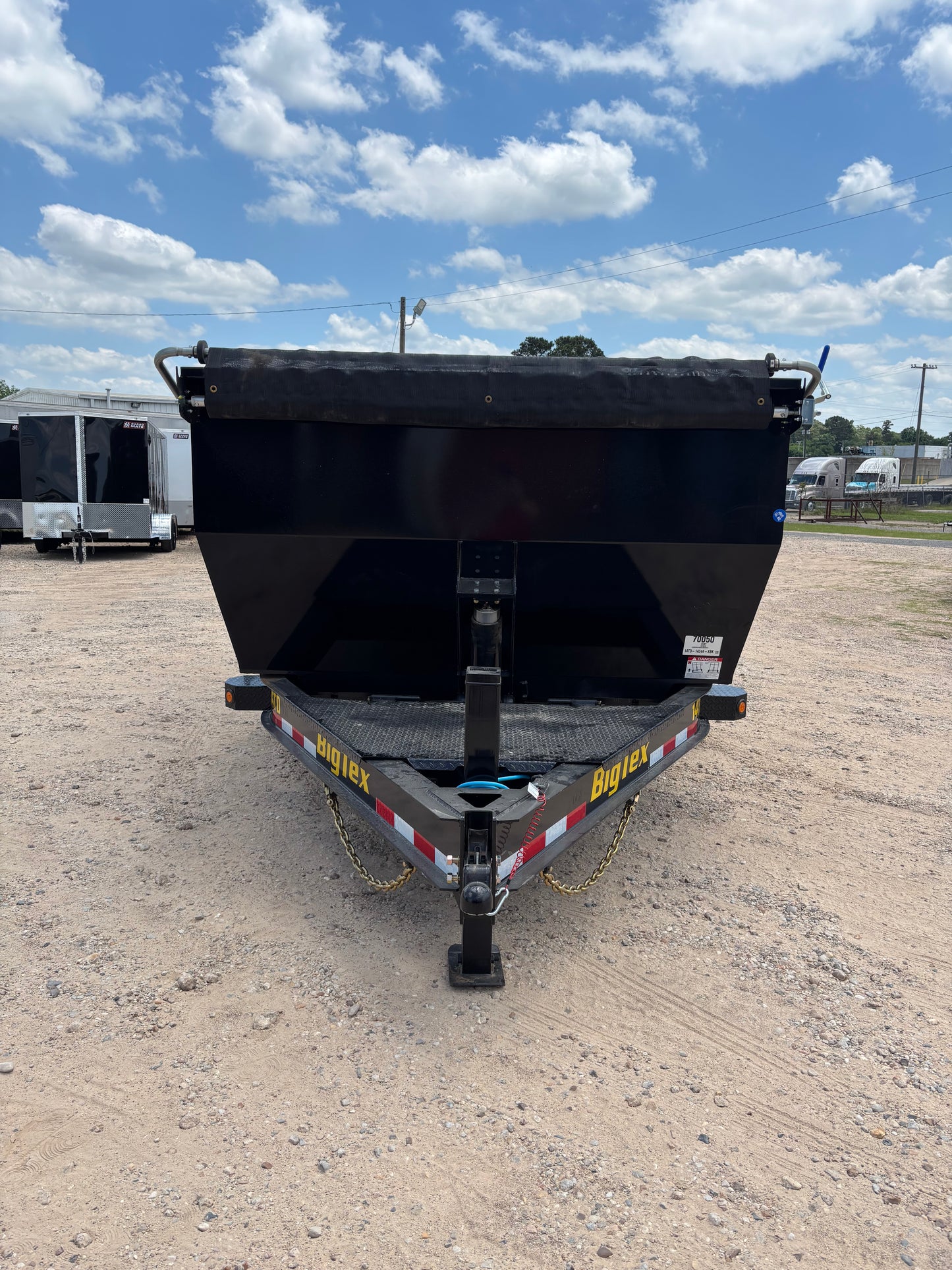 7 x 14' BP Dump Trailer Big Tex #14TD-14C4A-XBK