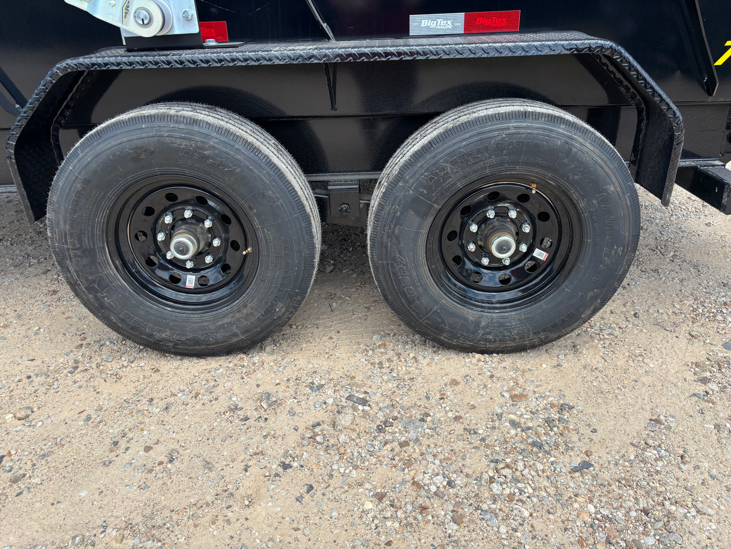7 x 14' BP Dump Trailer Big Tex #14TD-14C4A-XBK