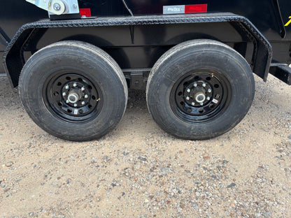 7 x 14' BP Dump Trailer Big Tex #14TD-14C4A-XBK
