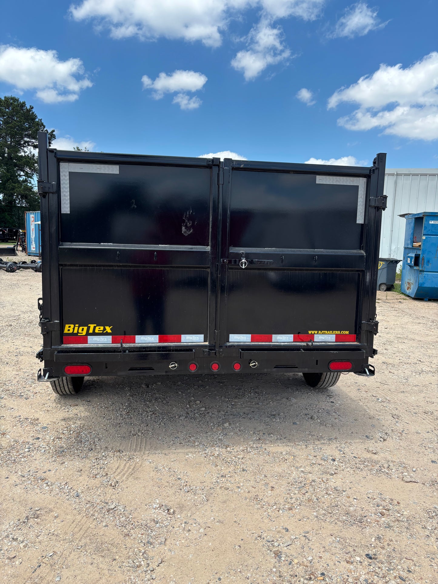 7 x 14' BP Dump Trailer Big Tex #14TD-14C4A-XBK
