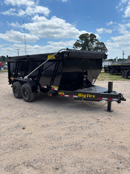 7 x 14' BP Dump Trailer Big Tex #14TD-14C4A-XBK