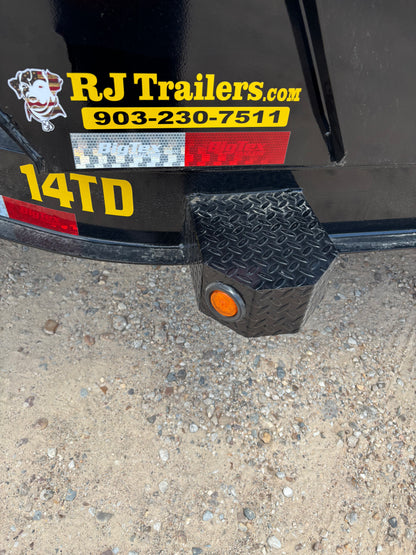 7 x 14' BP Dump Trailer Big Tex #14TD-14C4A-XBK