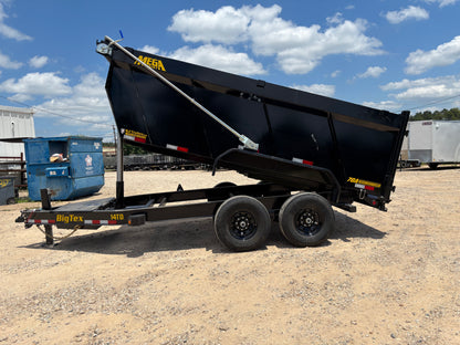 7 x 14' BP Dump Trailer Big Tex #14TD-14C4A-XBK