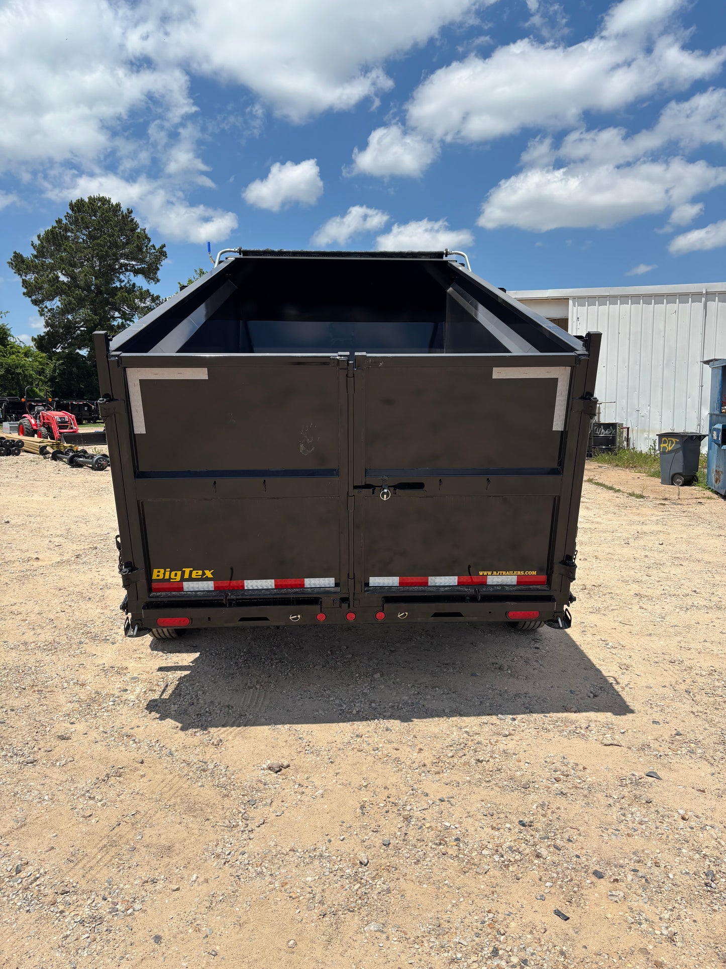 7 x 14' BP Dump Trailer Big Tex #14TD-14C4A-XBK