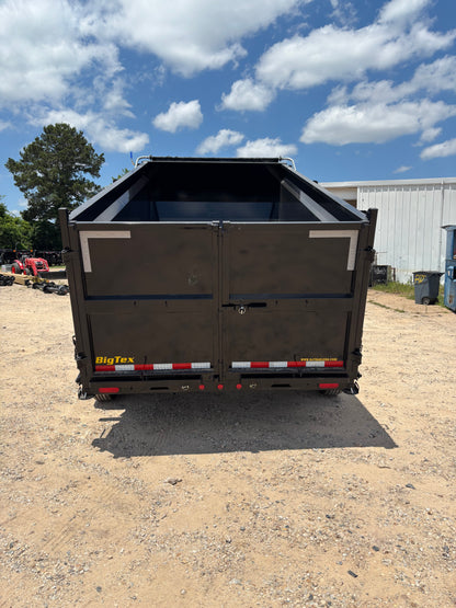 7 x 14' BP Dump Trailer Big Tex #14TD-14C4A-XBK