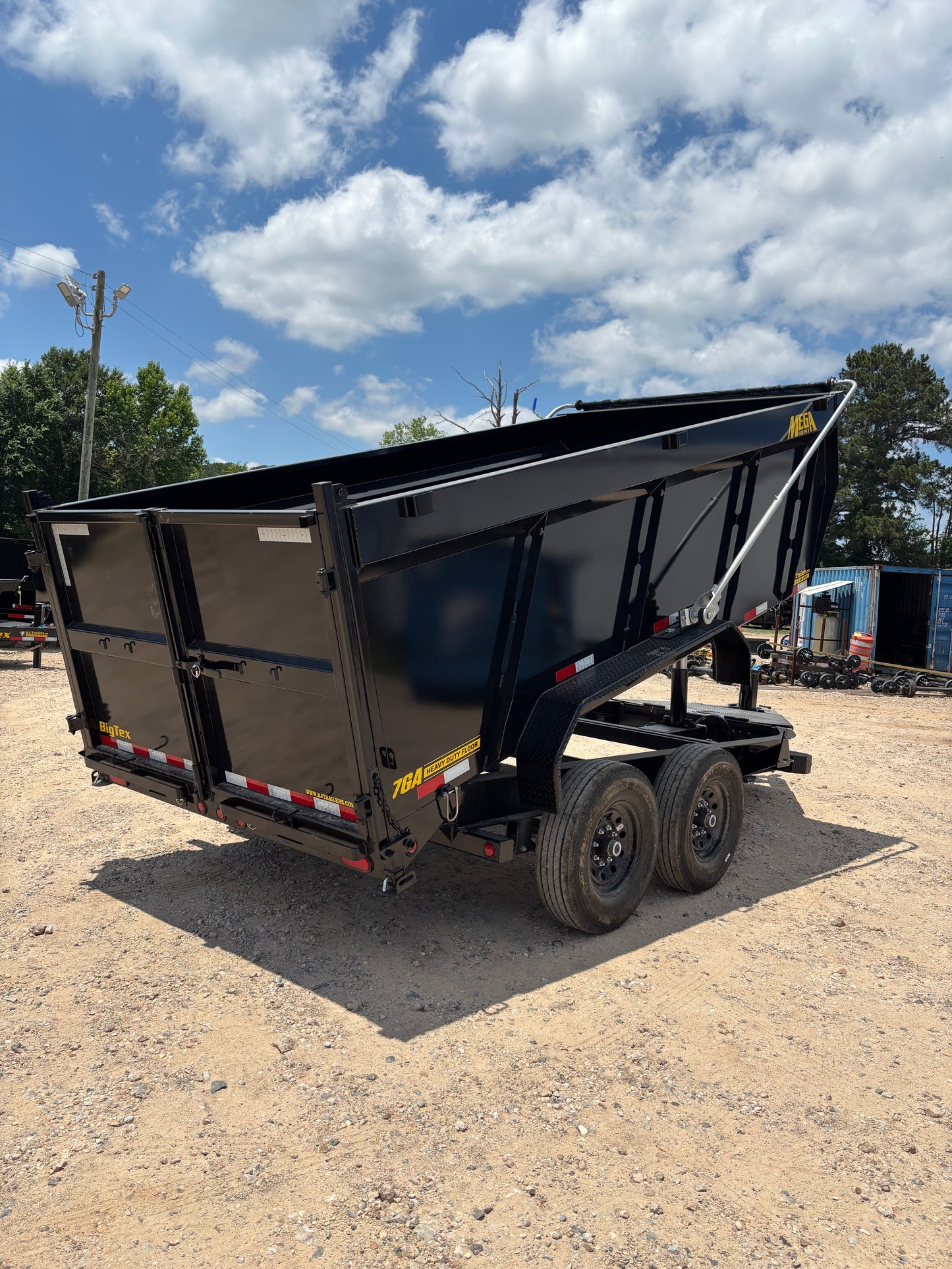 7 x 14' BP Dump Trailer Big Tex #14TD-14C4A-XBK