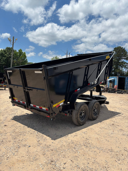 7 x 14' BP Dump Trailer Big Tex #14TD-14C4A-XBK