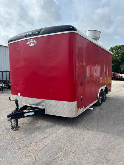 8.5 x 16' Concession Trailer Cargo Mate #91246 - Used